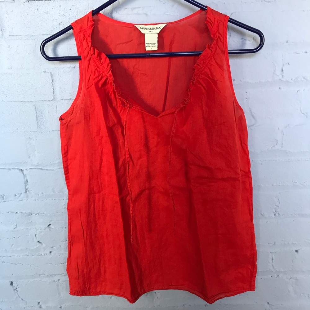 Banana Republic cotton top!